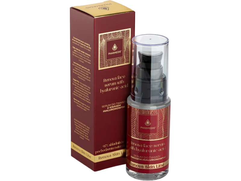 Pharmedis Renova Face serum with hyaluronic acid, 30 ml