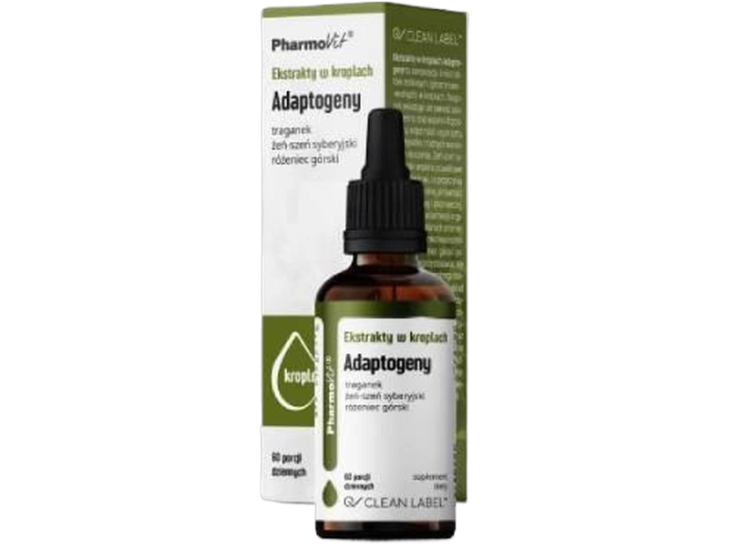 Pharmovit Adaptogeny ekstrakt, krople, 30 ml