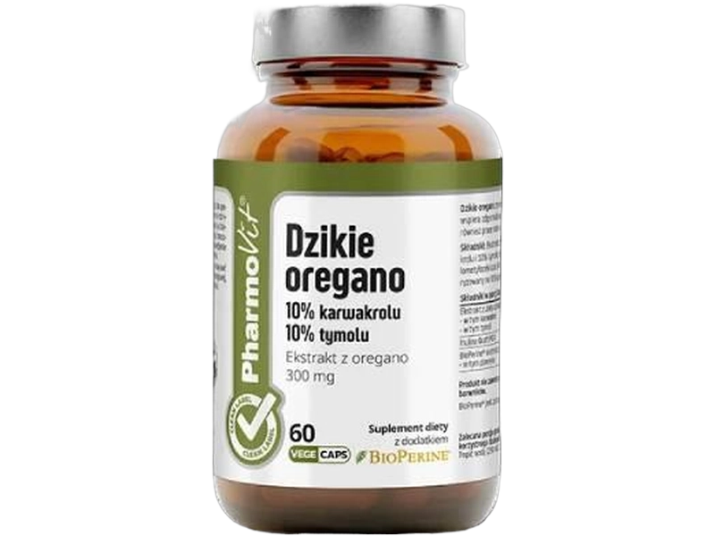 Pharmovit dzikie oregano ekstrakt, kapsułki, 60 kaps.