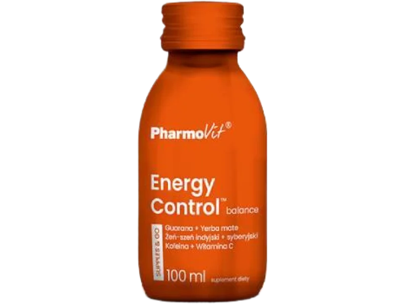 PHARMOVIT Energy Control balance, płyn, 100 ml