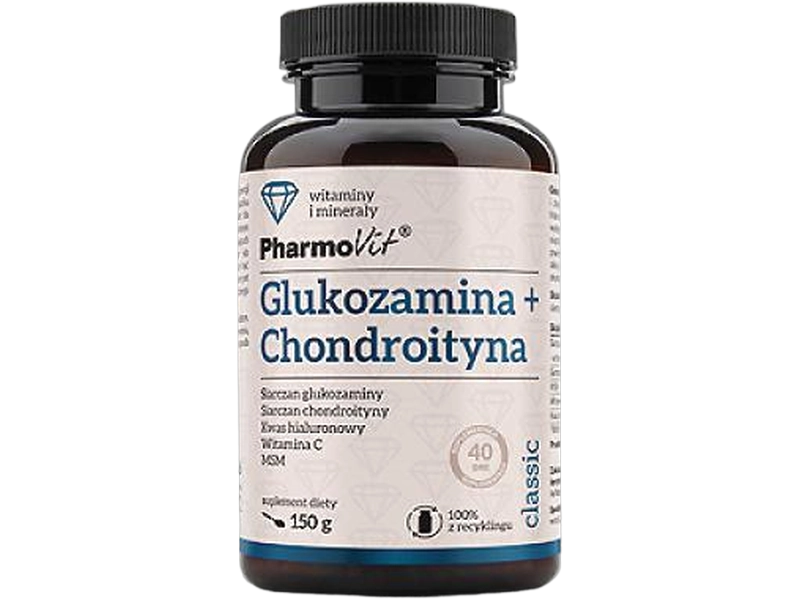 Pharmovit Glukozamina + chondroityna, proszek, 150 g