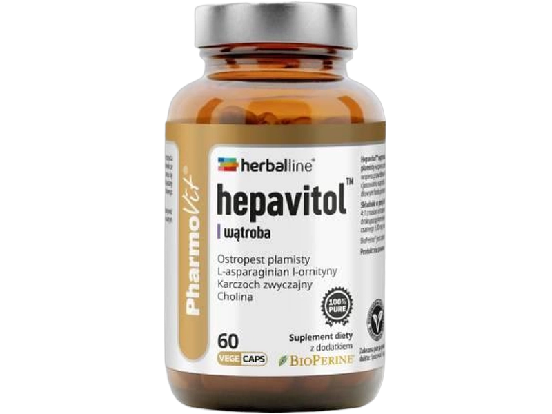 Pharmovit Herballine Hepavitol, kapsułki, 60 kaps.