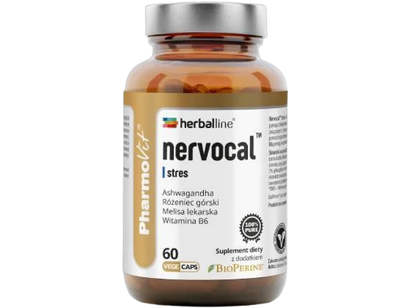 Pharmovit Herballine Nervocal, kapsułki, 60 kaps.
