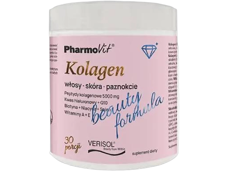 Pharmovit Kolagen Beauty Formula, proszek, 174 g