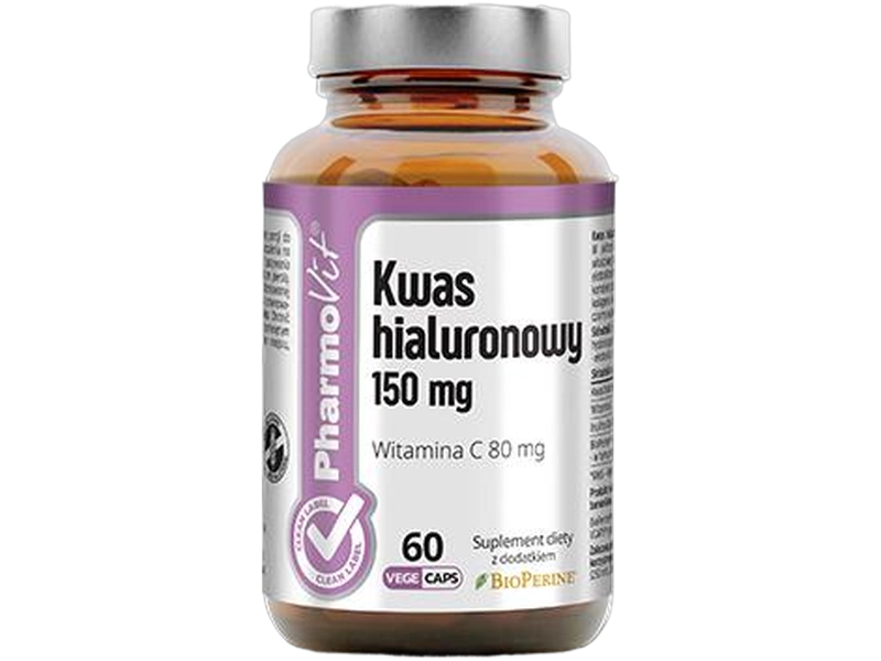 Pharmovit kwas hialuronowy, kapsułki, 60 kaps.
