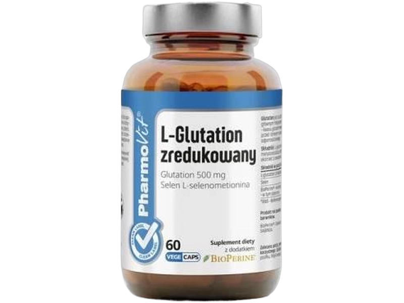 Pharmovit L-glutation zredukowany, kapsułki, 500 mg, 60 kaps.