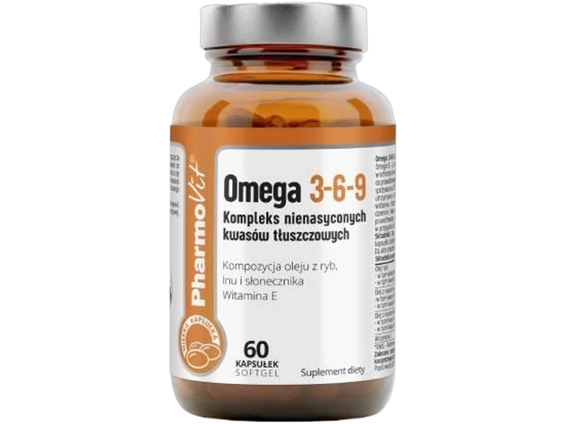 Pharmovit Omega 3-6-9, kapsułki, 60 kaps.