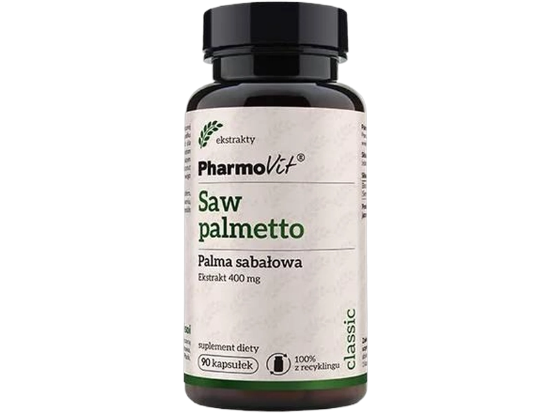 Pharmovit palma sabałowa 4:1, kapsułki, 400 mg, 90 kaps.