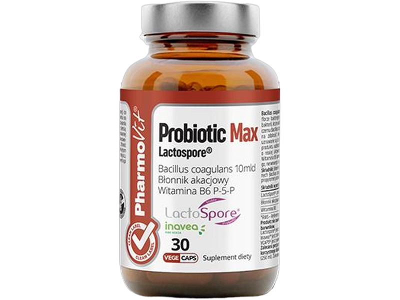 Pharmovit Probiotic Max Lactospore, kapsułki, 30 kaps.