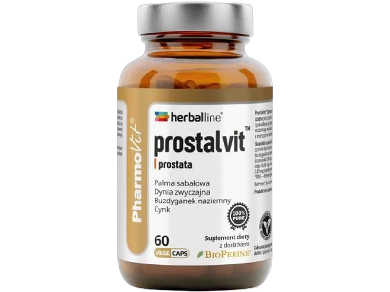 Pharmovit Herballine Prostalvit, kapsułki, 60 kaps.