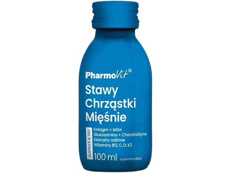 Pharmovit stawy chrząstki mięśnie Supples & Go, płyn, 100 ml
