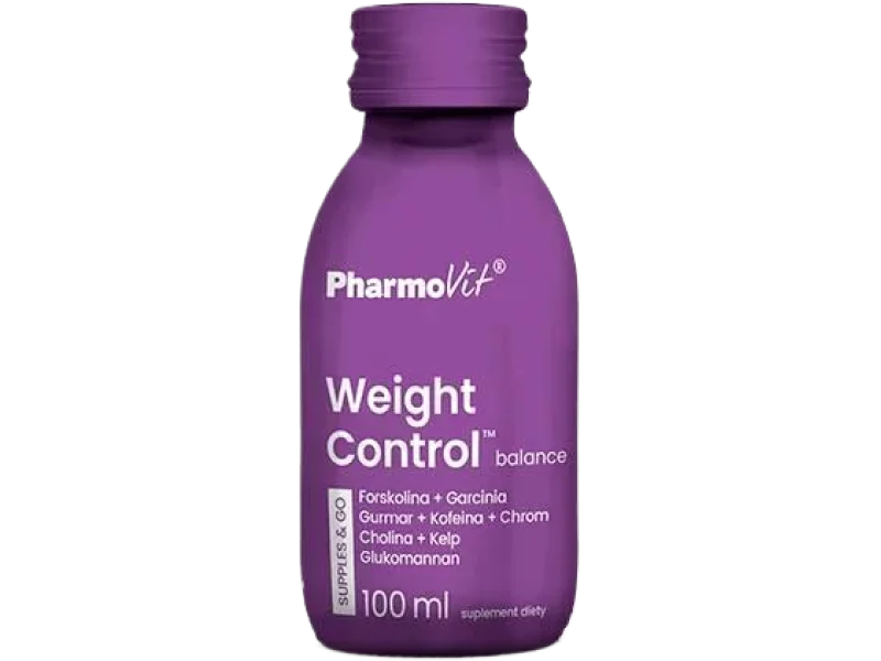 PHARMOVIT Weight Control balance, płyn, 100 ml