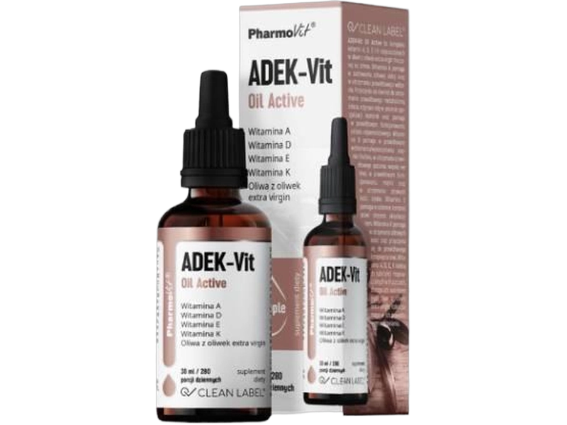 Pharmovit Witamina ADEK-Vit Oil Active, krople, 30 ml