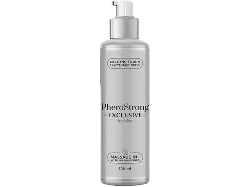 PheroStrong EXCLUSIVE for Men Massage Oil, olejek, 100 ml