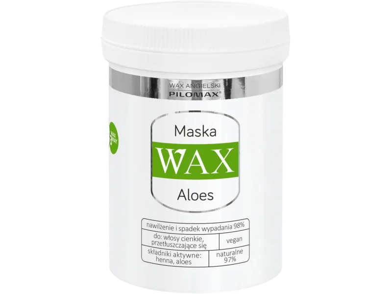 PILOMAX WAX NATURCLASSIC ALOES maska do włosów cienkich, 240 ml