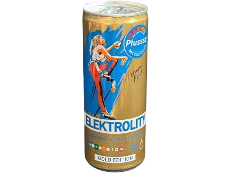 Plusssz Elektrolity Elektro Complex Drink Gold edition smak mango i cytryna, płyn, 250 ml