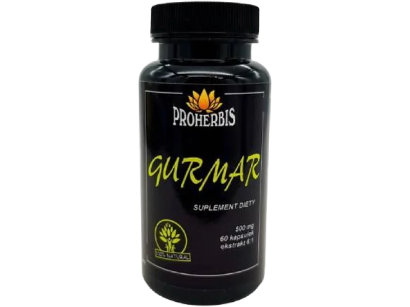 Proherbis Gurmar ekstrakt, kapsułki, 60 kaps.