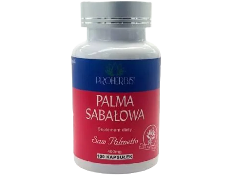 PROHERBIS Palma Sabałowa, kapsułki, 400 mg, 100 kaps.