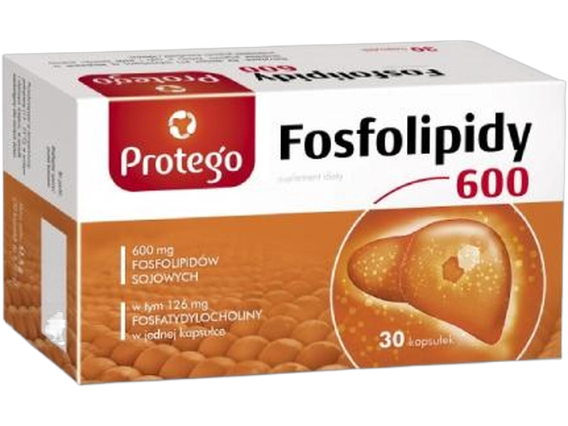 Protego Fosfolipidy, kapsułki, 600 mg, 30 kaps.