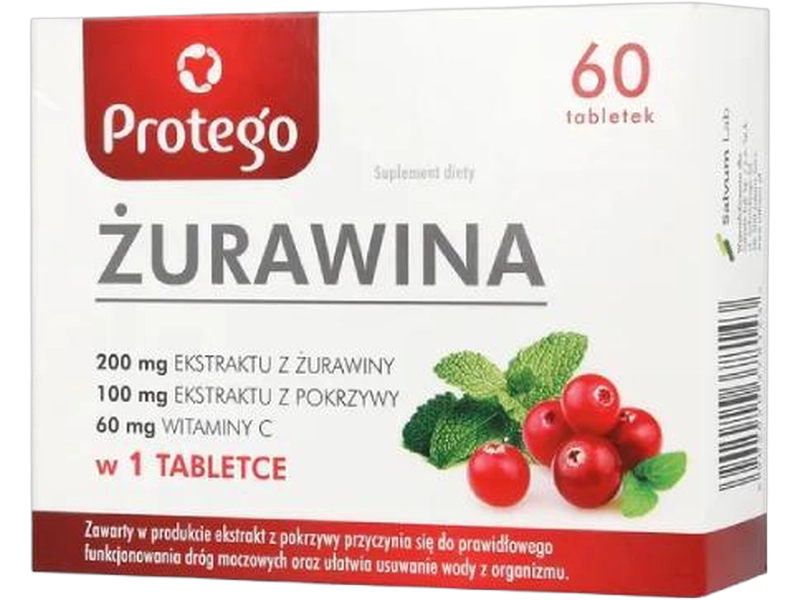 Protego Żurawina, tabletki, 60 tabl.