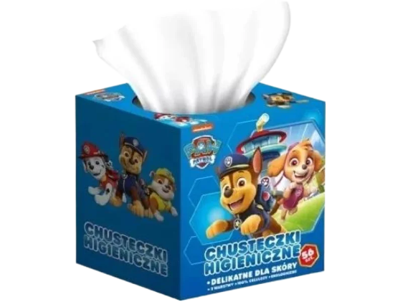 Psi Patrol chusteczki higieniczne, 56 szt.