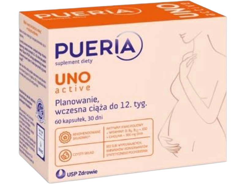 Pueria Uno Active, kapsułki, 60 kaps.