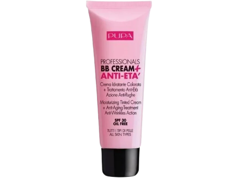 PUPA BB Cream+ Anti-Eta Krem BB SPF30 – 002 Sand, 50 ml
