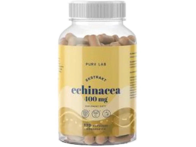 Pure Lab Ekstrakt z echinacea, kapsułki, 170 kaps.