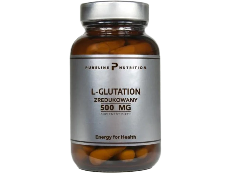 Pureline Nutrition L-Glutation Zredukowany, kapsułki, 500 mg, 60 kaps.