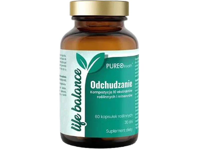 Pureo Health Life Balance Odchudzanie, kapsułki, 60 kaps.