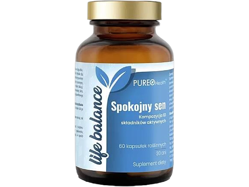 Pureo Health Life Balance spokojny sen, kapsułki, 60 kaps.