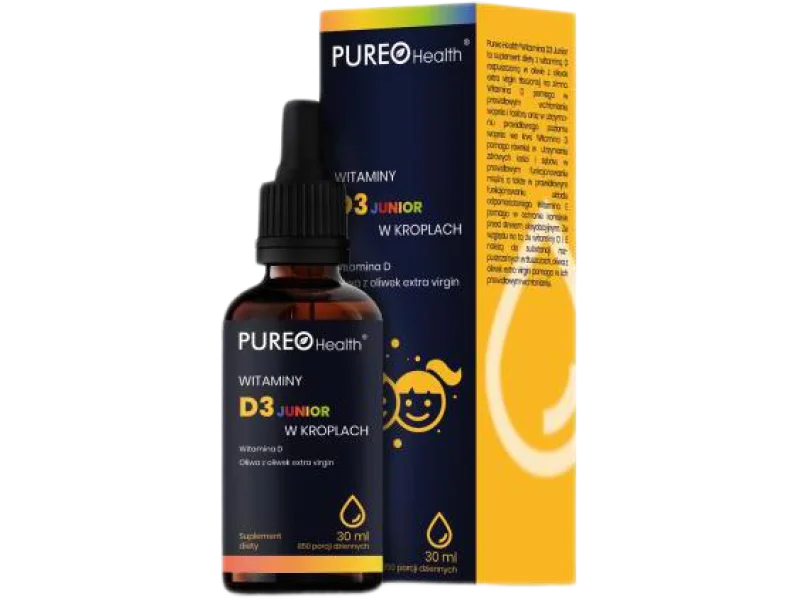 Pureo Health Witamina D3 Junior, krople, 30 ml