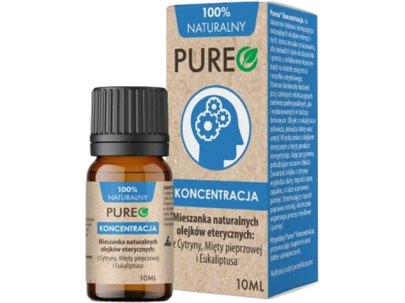 PUREO Koncentracja mieszanka naturalnych olejków eterycznych, płyn, 10 ml