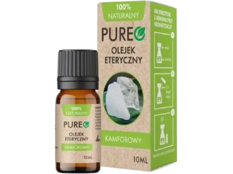 PUREO Olejek naturalny eteryczny kamforowy, 10 ml