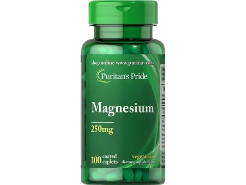 Puritan’s Pride Magnez, tabletki, 250 mg, 100 tabl.