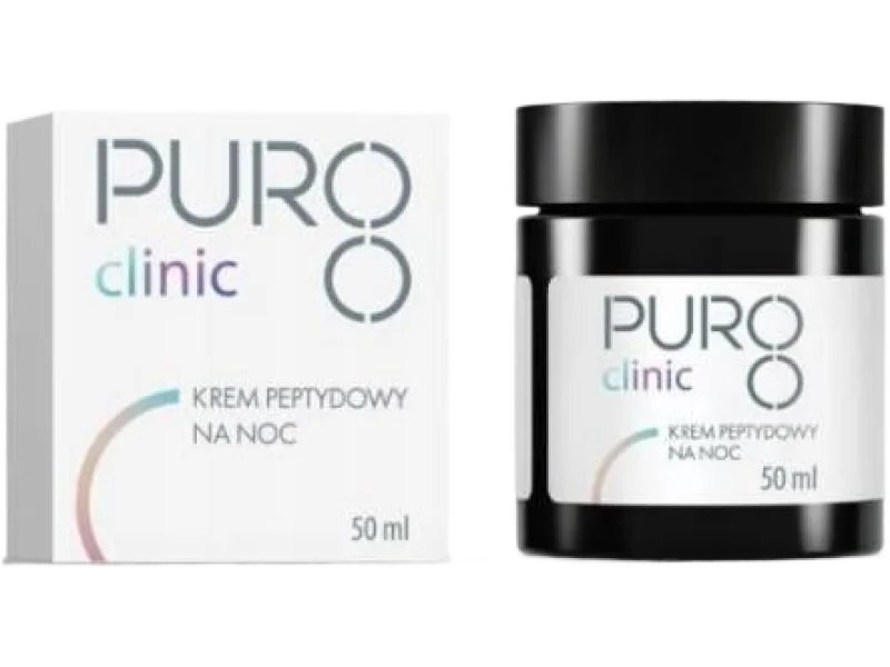 PUROO Clinic Krem peptydowy na noc, 50 ml
