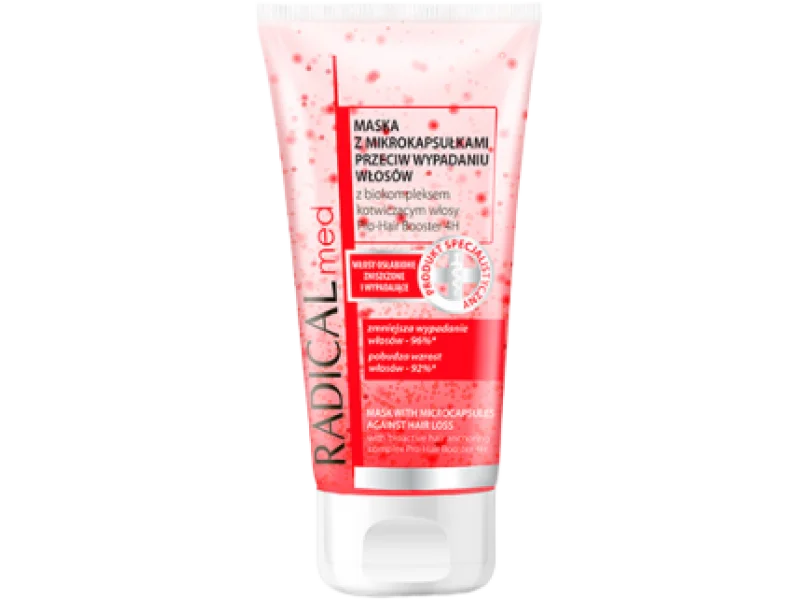 RADICAL MED Maska z mikrokapsułkami przeciw wypadaniu włosów, 200 ml