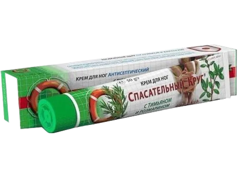 Ratownik Deo antyseptyczny do stóp z rozmarynem i tymiankiem Nr 61, krem, 50 g