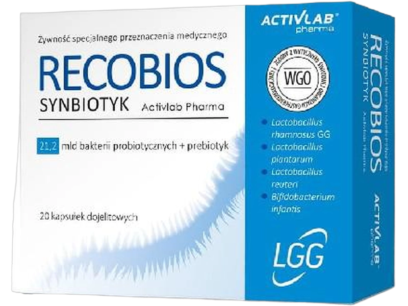 Recobios, kapsułki, 20 kaps.