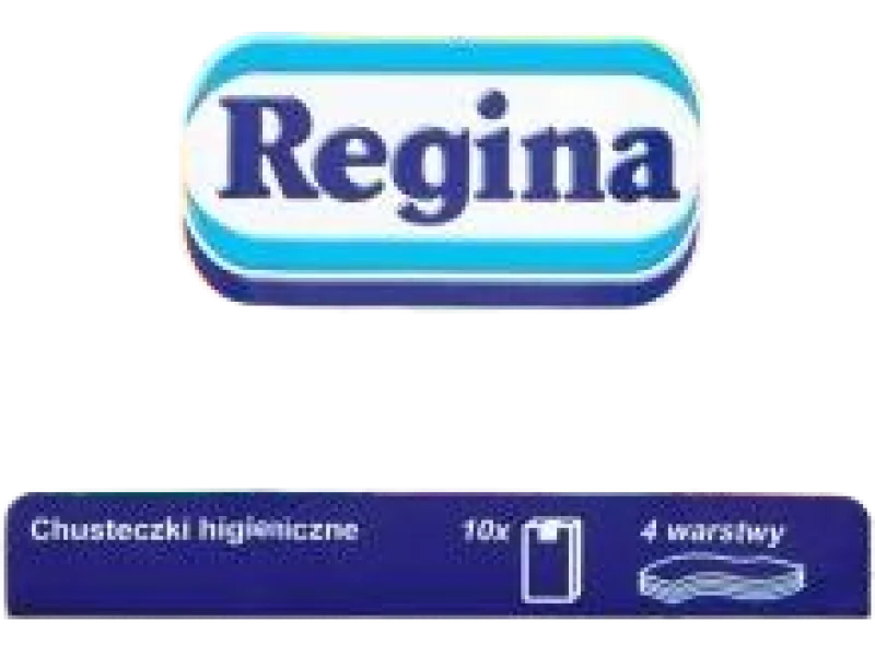 REGINA Chusteczki higieniczne 4-warstwowe, 10 paczek po 9 sztuk szt.