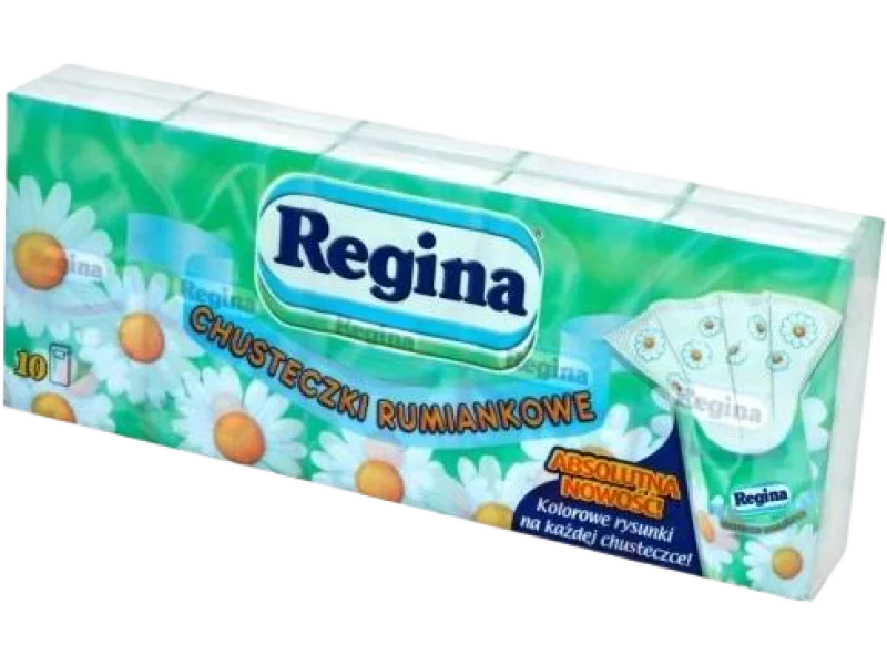 REGINA Chusteczki higieniczne rumiankowe, 10 szt.