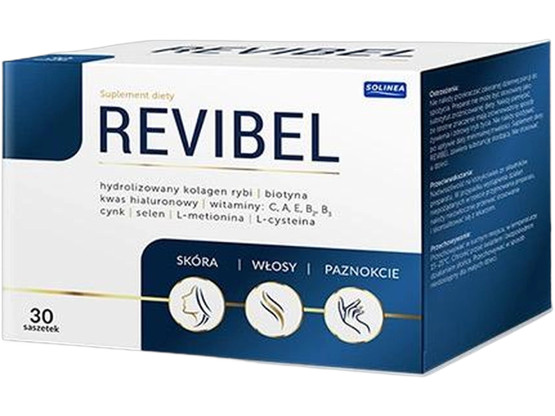 Solinea Revibel hydrolizowany kolagen rybi, saszetki, 30 sasz.