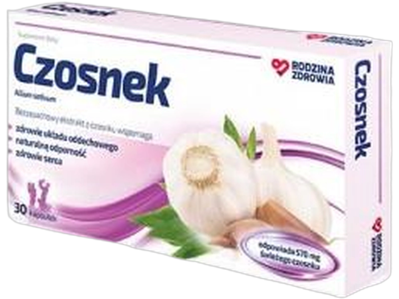 Rodzina Zdrowia czosnek, kapsułki, 30 kaps.