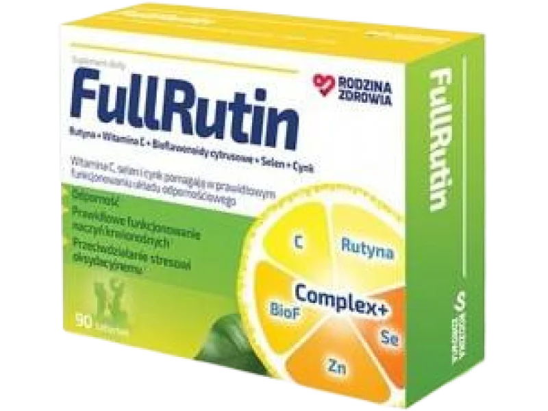Rodzina Zdrowia FullRutin, tabletki, 90 tabl.