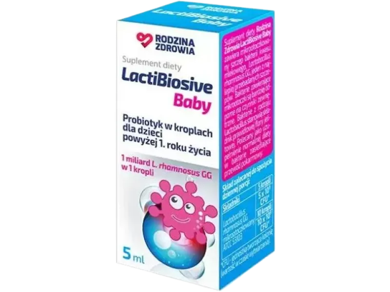 Rodzina Zdrowia LactiBiosive Baby, krople, 5 ml
