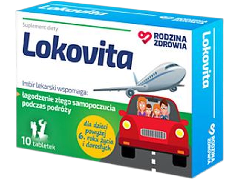 Rodzina Zdrowia Lokovita, tabletki, 120 mg, 10 tabl.
