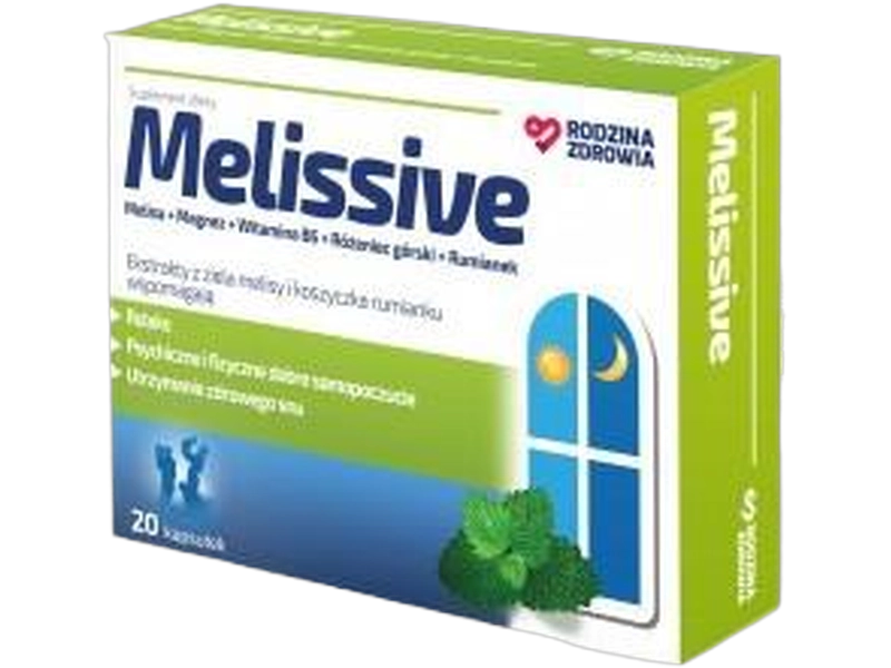 Rodzina Zdrowia Melissive, kapsułki, 20 kaps.