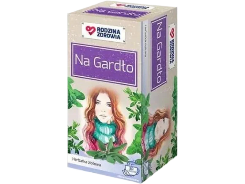 Rodzina Zdrowia Na Gardło, zioła do zaparzania, 20 szt.