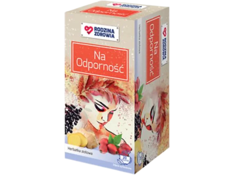Rodzina Zdrowia Na Odporność Herbatka ziołowa, zioła do zaparzania, 20 sasz.