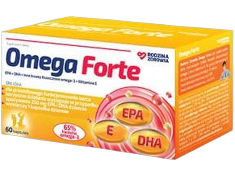 Rodzina Zdrowia Omega Forte, kapsułki, 60 kaps.